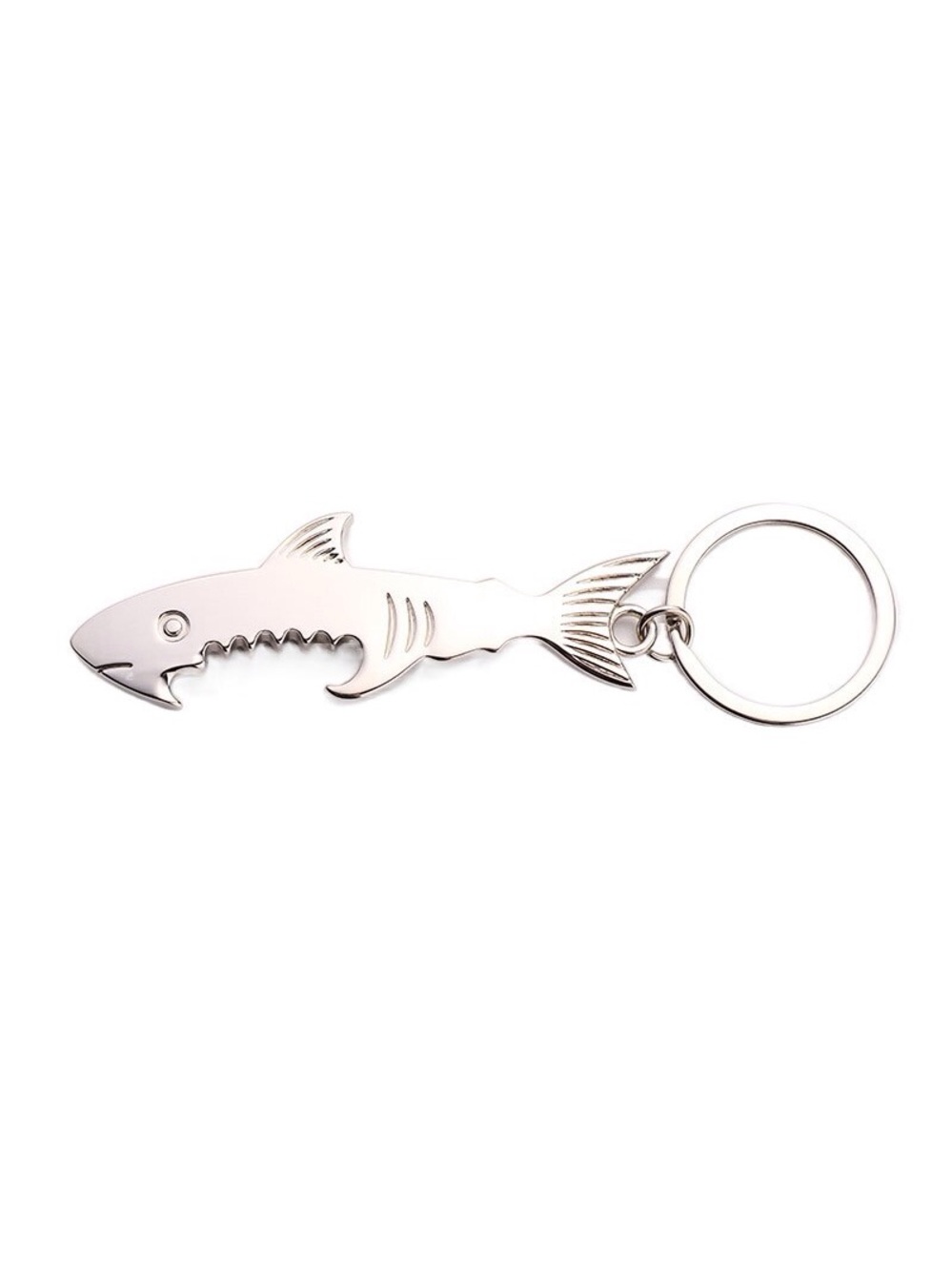 Shark Bottle Opener Keychain - Picture 4 of 8